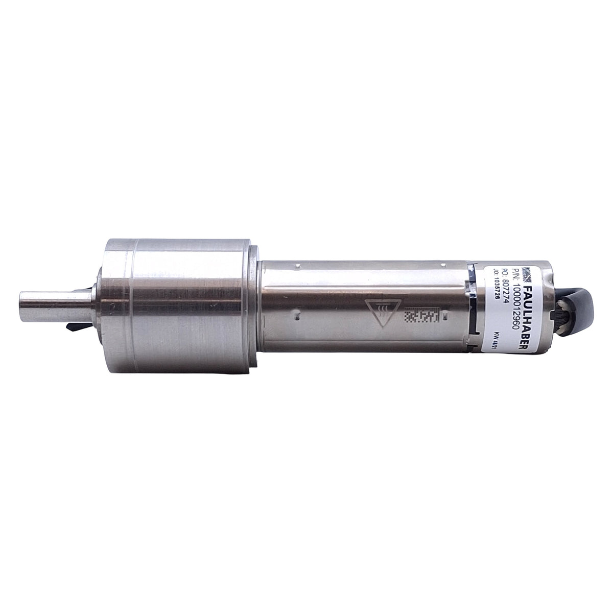 Used Faulhaber 2250X024BX4 Brushless DC Gearmotor 24VDC, 24:1 Ratio, ø8mm Shaft