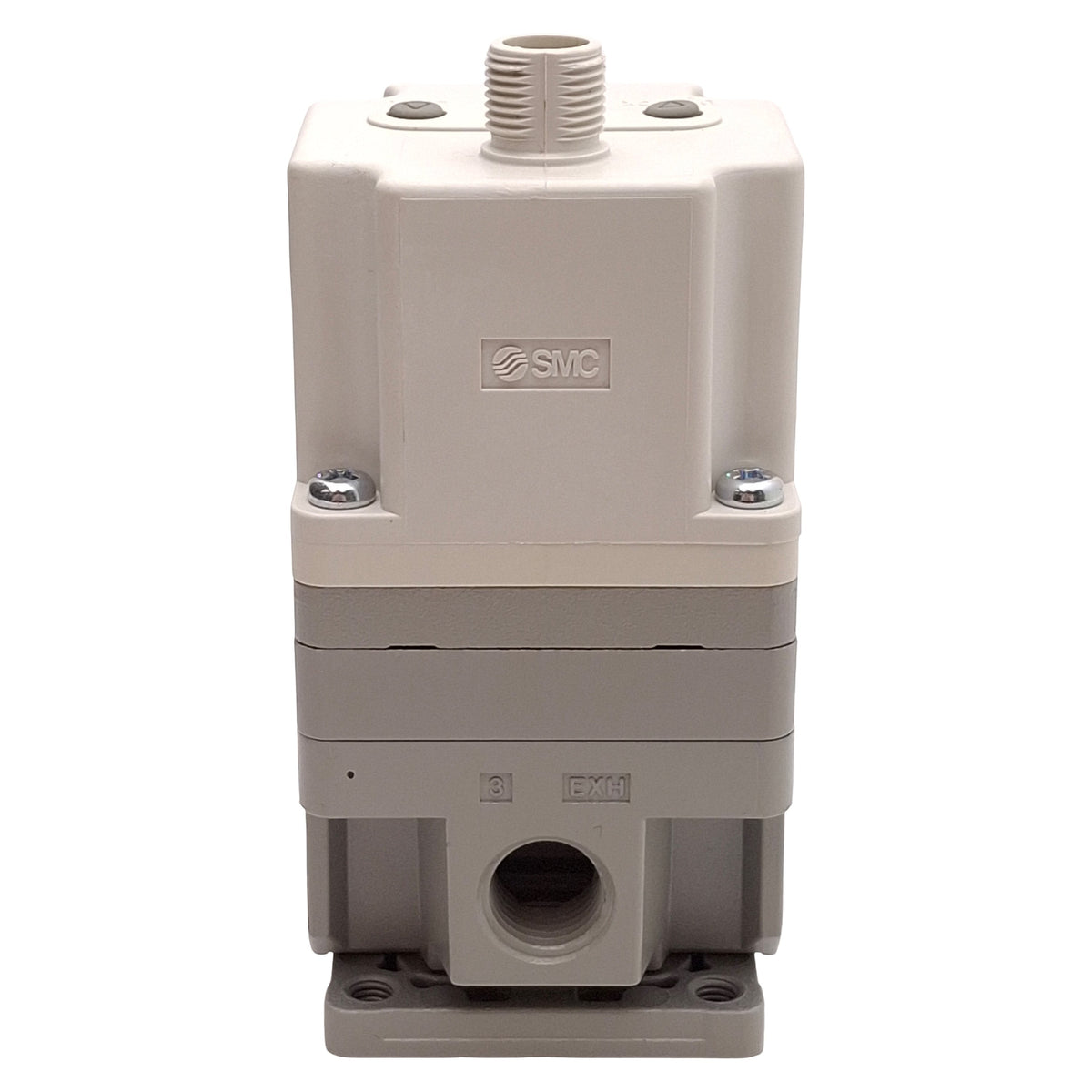 Used SMC ITV2050-31N2N4 Electro-Pneumatic Regulator, 0.7-130psi Set, 0-10VDC, 1/4NPT