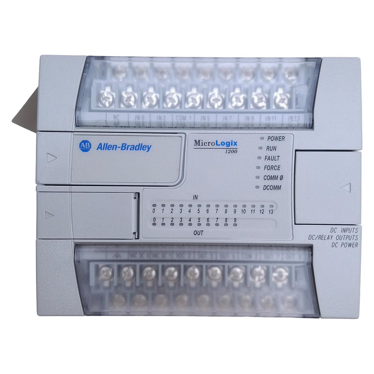 New Allen Bradley 1762-L24BXB Micrologix 1200 PLC 14 Input/10 Output, 24 Point 24VDC