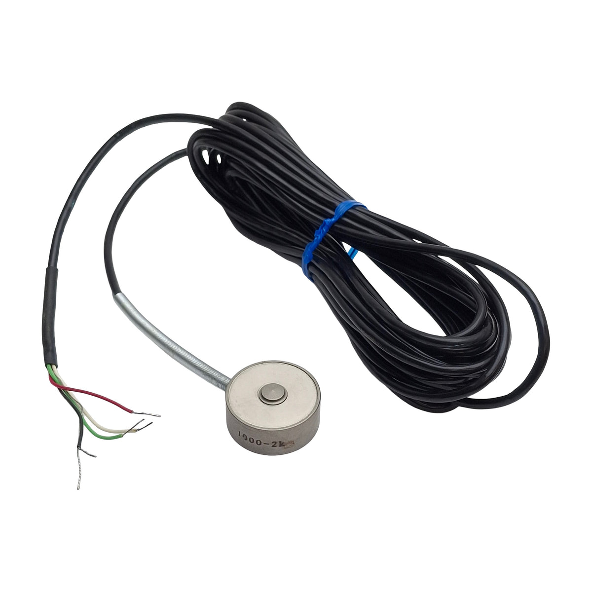 New – Open box Dalec 1000-2K Low Profile Button Load Cell, 1000-2000lbs Capacity, 10VDC, 2mV/V