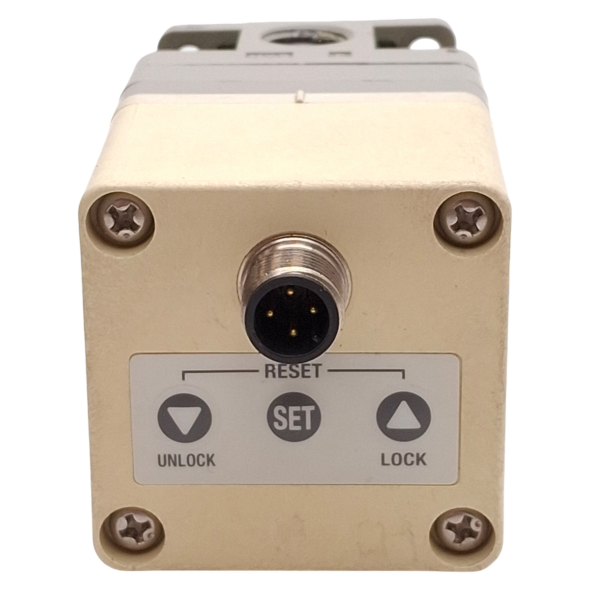 Used SMC ITV2030-31N2L4 Electro-Pneumatic Regulator, 0.7-71psi Set, 0-10VDC, 1/4NPT