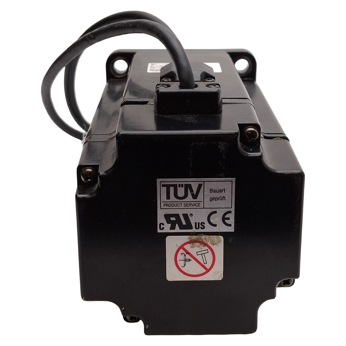 Used Yaskawa SGMAH-08AAF41 AC Servo Motor, 750W, 200VAC 4A, 3000rpm, 80mm Flange