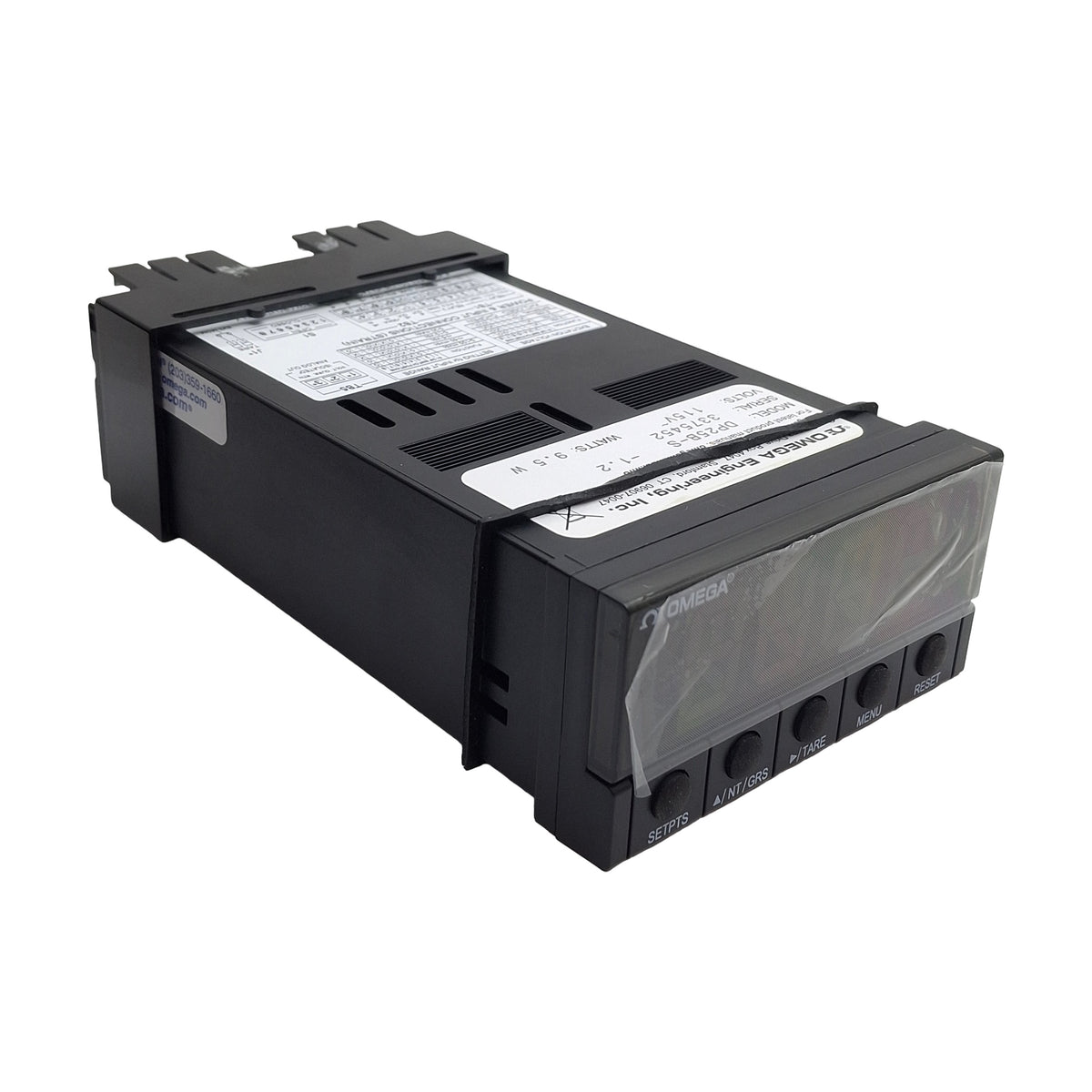 New – Open box Omega Engineering DP25B-S-1.2 Panel Meter, 1/8DIN, 115VAC, 2-Relay Outputs