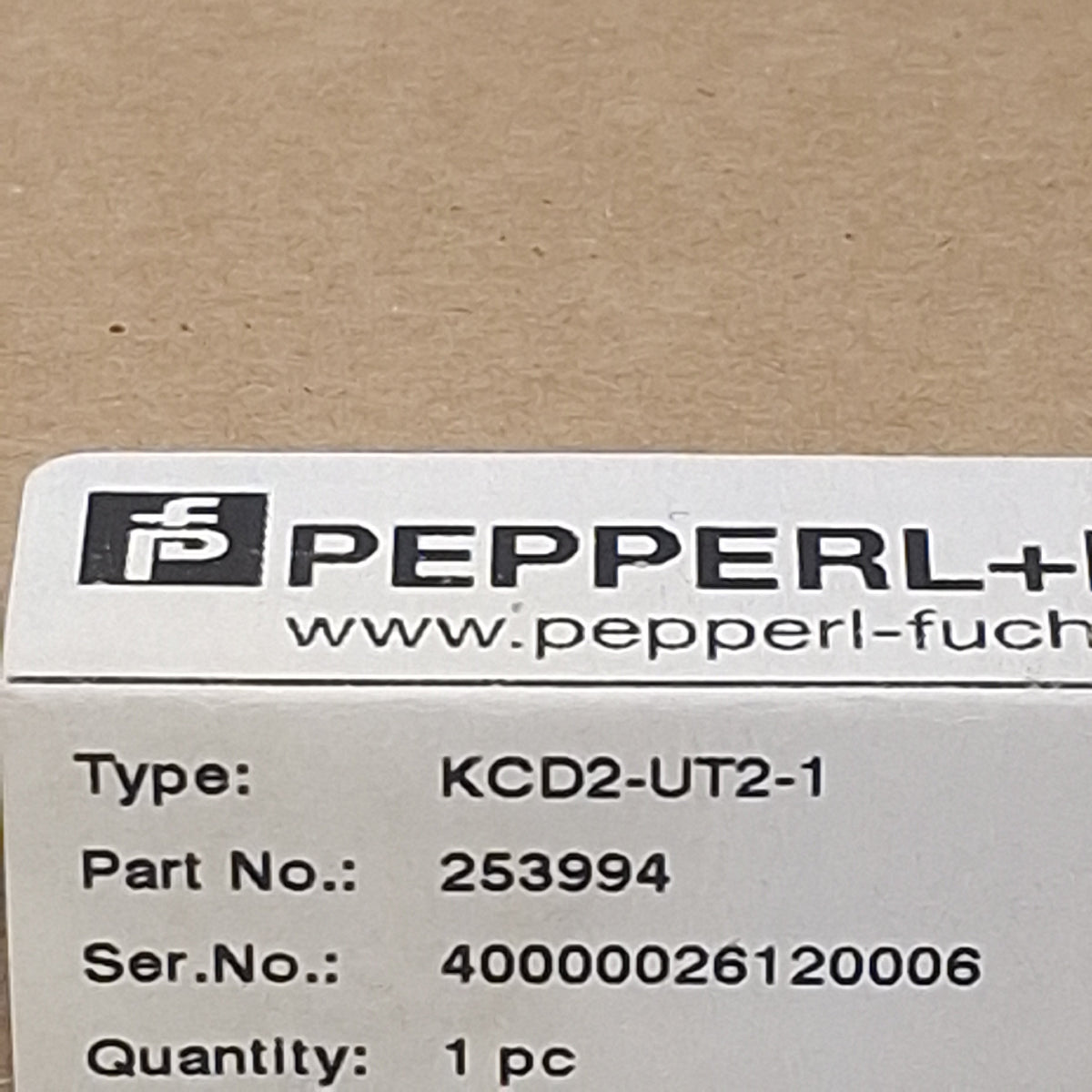 New Pepperl+Fuchs KCD2-UT2-1 253994 Universal Temperature Converter, 1-Channel 24VDC