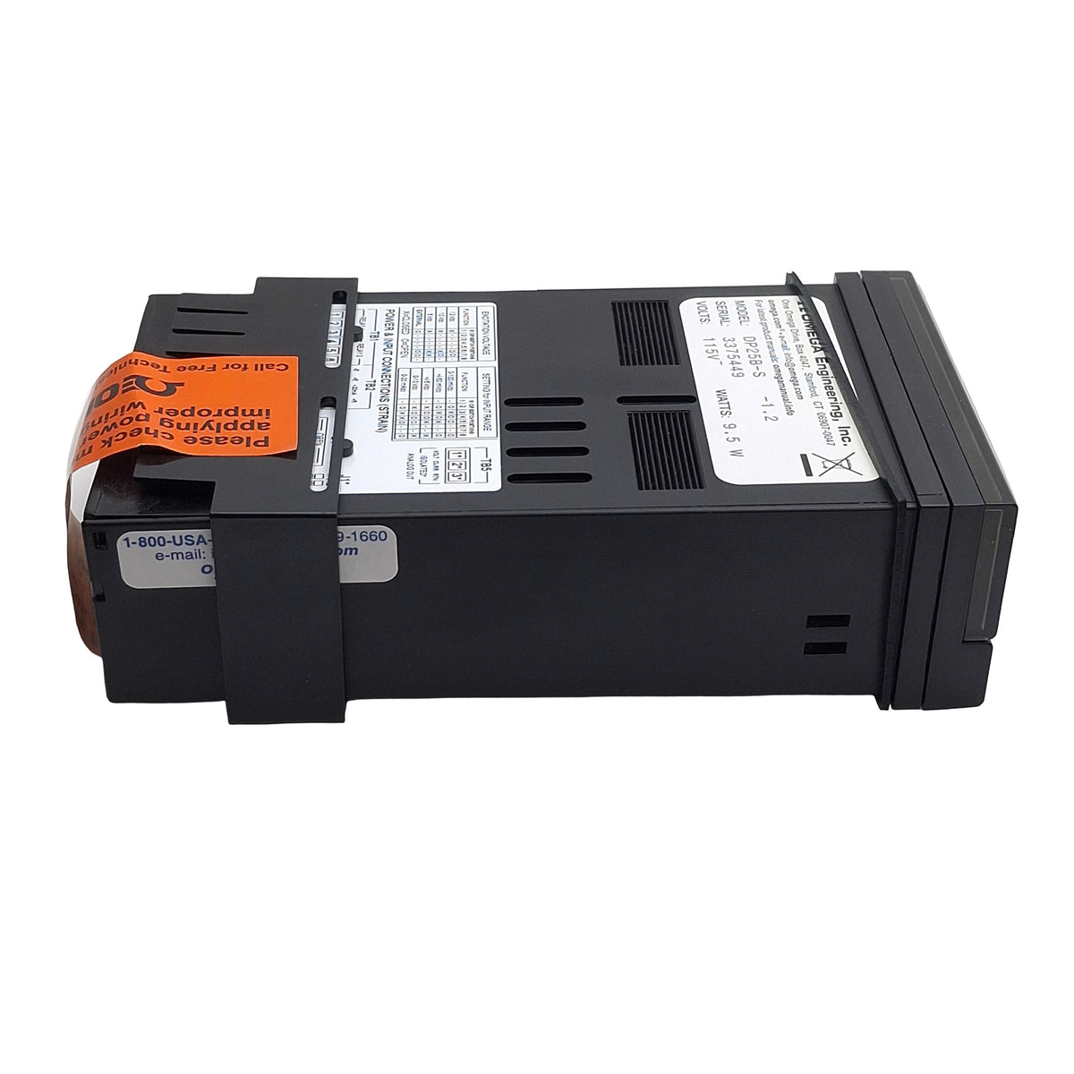 New Omega Engineering DP25B-S-1.2 Panel Meter, 1/8DIN, 115VAC, 2-Relay Outputs