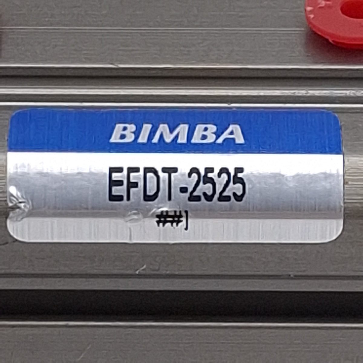 New Bimba EFDT-2525 Double-End Pneumatic Cylinder, ø25mm Bore, 25mm Stroke, M5