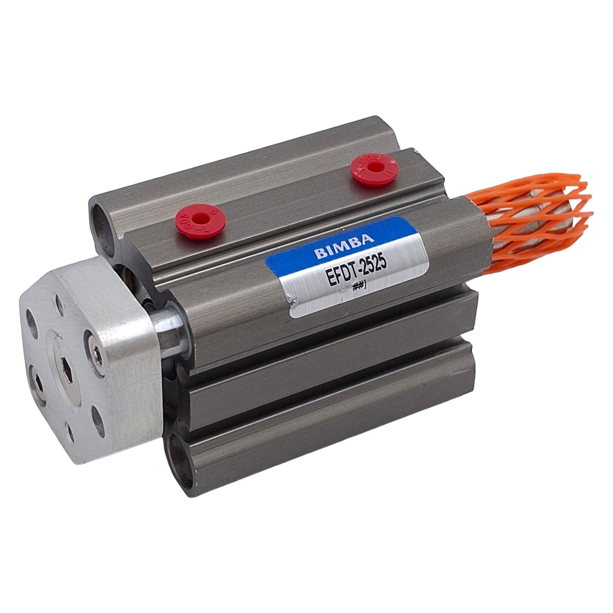 New Bimba EFDT-2525 Double-End Pneumatic Cylinder, ø25mm Bore, 25mm Stroke, M5