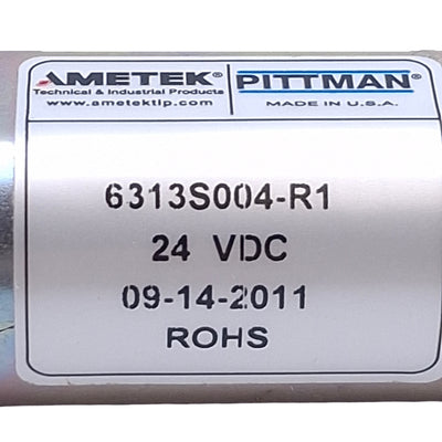 New Ametek 6313S004-R1 Brush Commutated DC Motor, 22mm, 24VDC, ø2.5mm Shaft