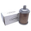 New Alwitco V05 0112005 Vacuum Pump Exhaust Muffler 1/2 NPT, ø3.15in x 6in, 150psi