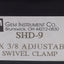 New – Open box Gem Instruments SHD-9 Heavy Duty Dual Handle Swivel Clamp, 3/8in x 3/8in