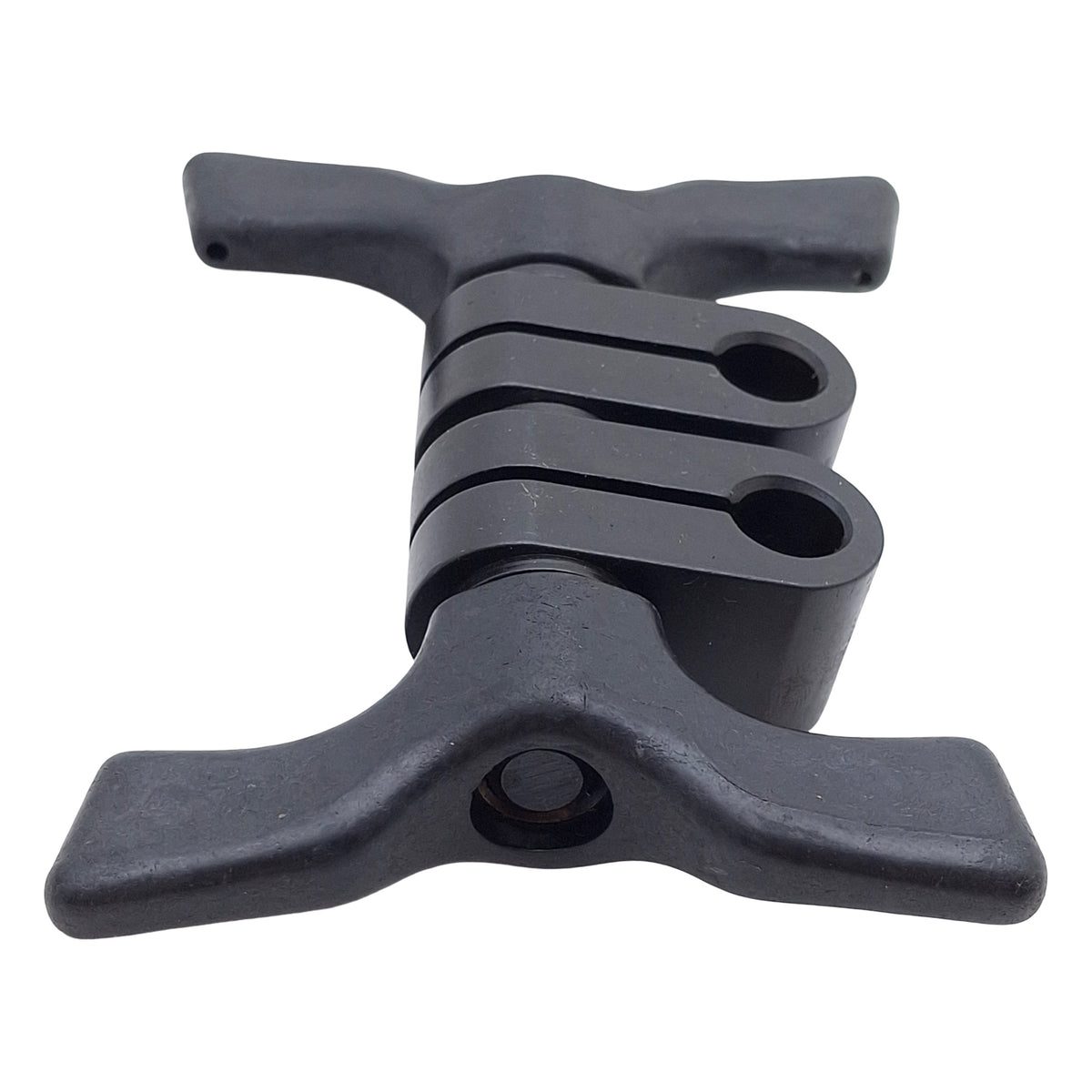 New – Open box Gem Instruments SHD-9 Heavy Duty Dual Handle Swivel Clamp, 3/8in x 3/8in