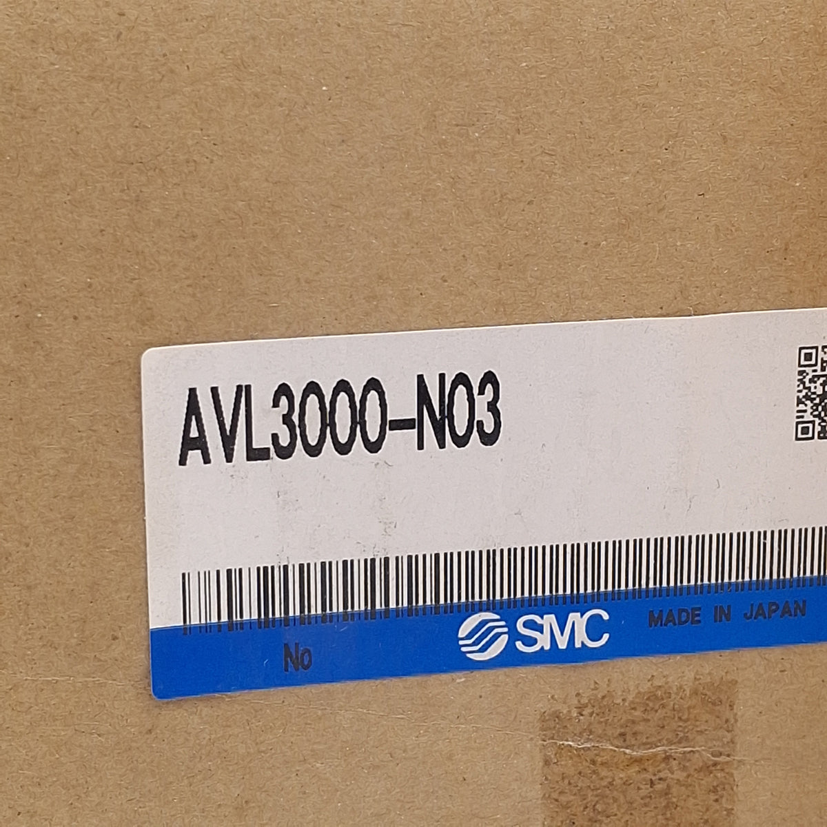 New SMC AVL3000-N03 Soft Start-Up Valve With Manual Lockout, 3/8in NPT, 0.2-1.0MPa