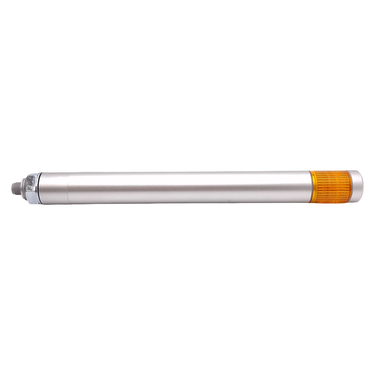 New Patlite MP-102C-Y LED Signal Tower, 1-Tier, ø30mm, Amber, M12 4-Pin Male, 24VDC