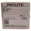 New Patlite MP-102C-Y LED Signal Tower, 1-Tier, ø30mm, Amber, M12 4-Pin Male, 24VDC