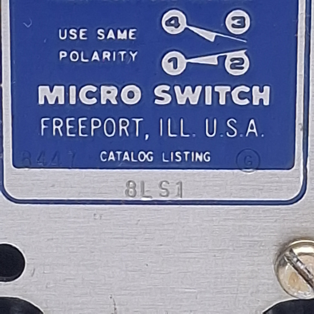 Used Honeywell 8LS1 Micro Switch Wobble Coil Spring Limit Switch SPDT, 1/2NPT Conduit