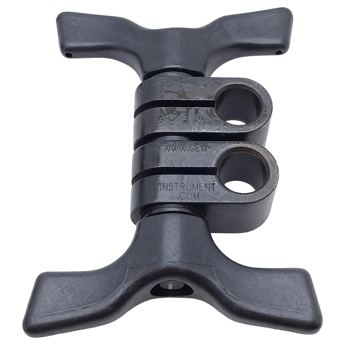 New – Open box Gem Instruments SHD-11 Heavy Duty Dual Handle Swivel Clamp, 1/2in x 1/2in