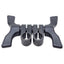 New – Open box Gem Instruments SHD-11 Heavy Duty Dual Handle Swivel Clamp, 1/2in x 1/2in