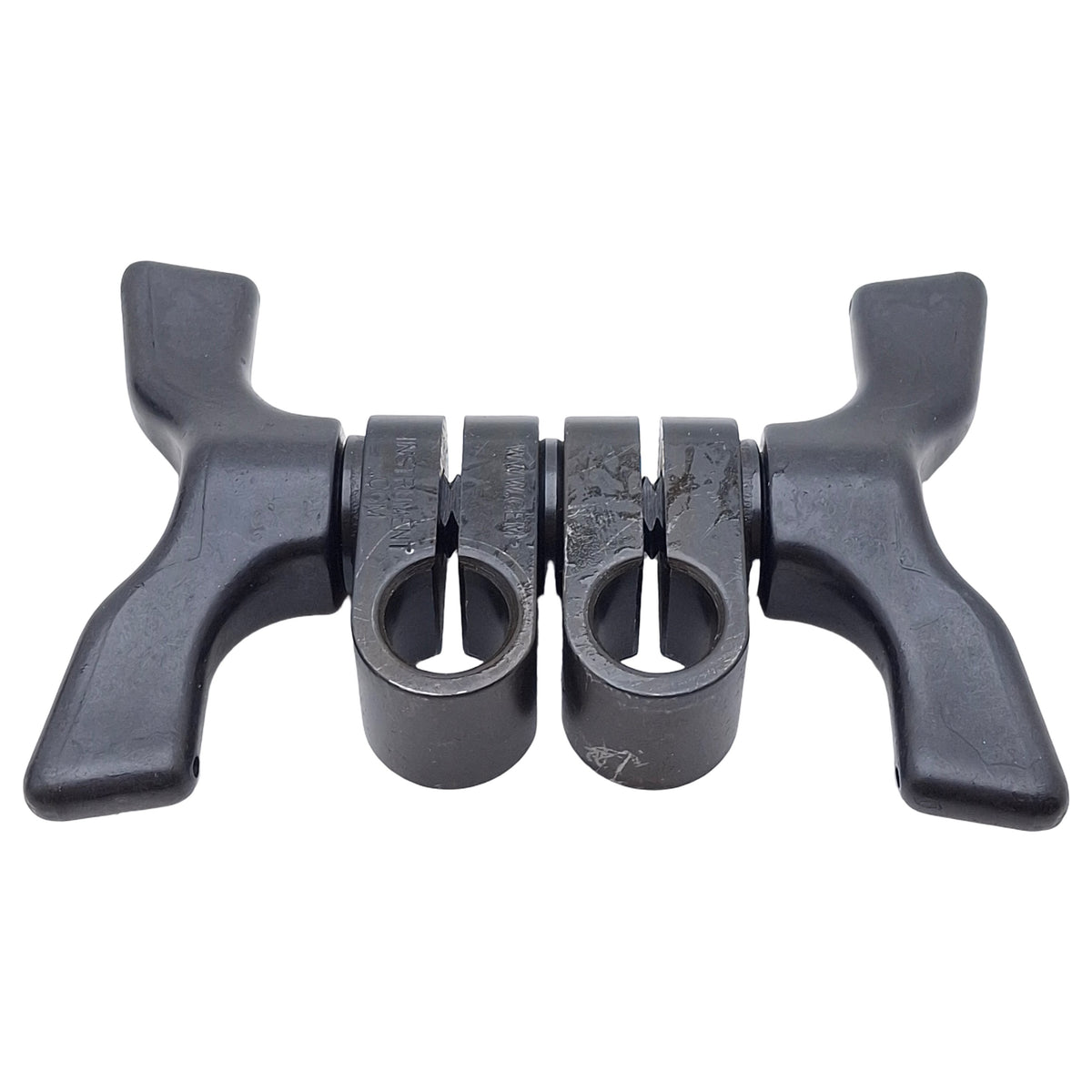 New – Open box Gem Instruments SHD-11 Heavy Duty Dual Handle Swivel Clamp, 1/2in x 1/2in