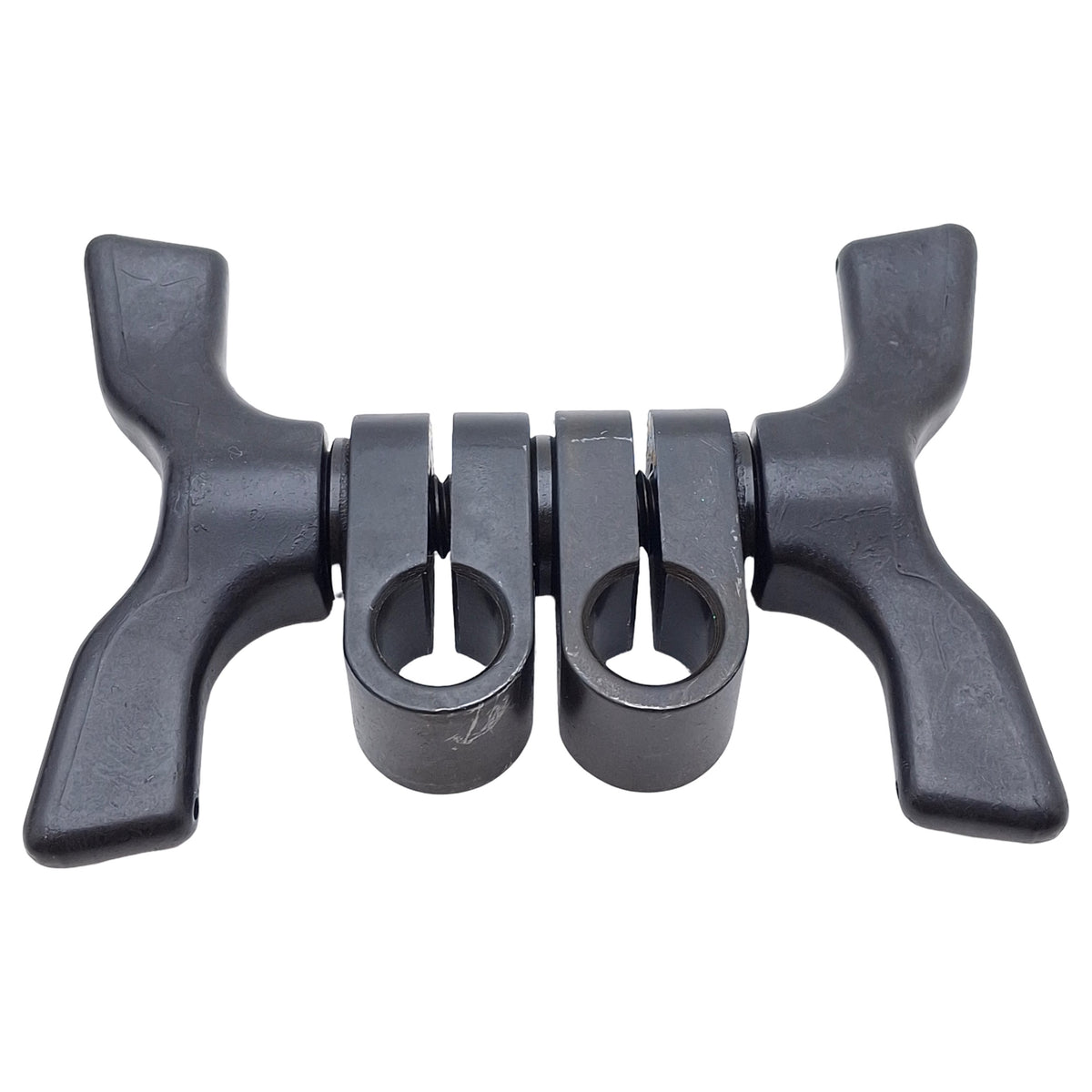 New – Open box Gem Instruments SHD-11 Heavy Duty Dual Handle Swivel Clamp, 1/2in x 1/2in