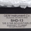 New – Open box Gem Instruments SHD-13 Heavy Duty Dual Handle Swivel Clamp, 5/8in x 5/8in