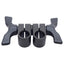 New – Open box Gem Instruments SHD-15 Heavy Duty Dual Handle Swivel Clamp, 3/4in x 3/4in