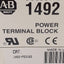 New Allen Bradley 1492-PD3163 Power Distribution Block, 3-Pole, 1-Line 6-Load 335A