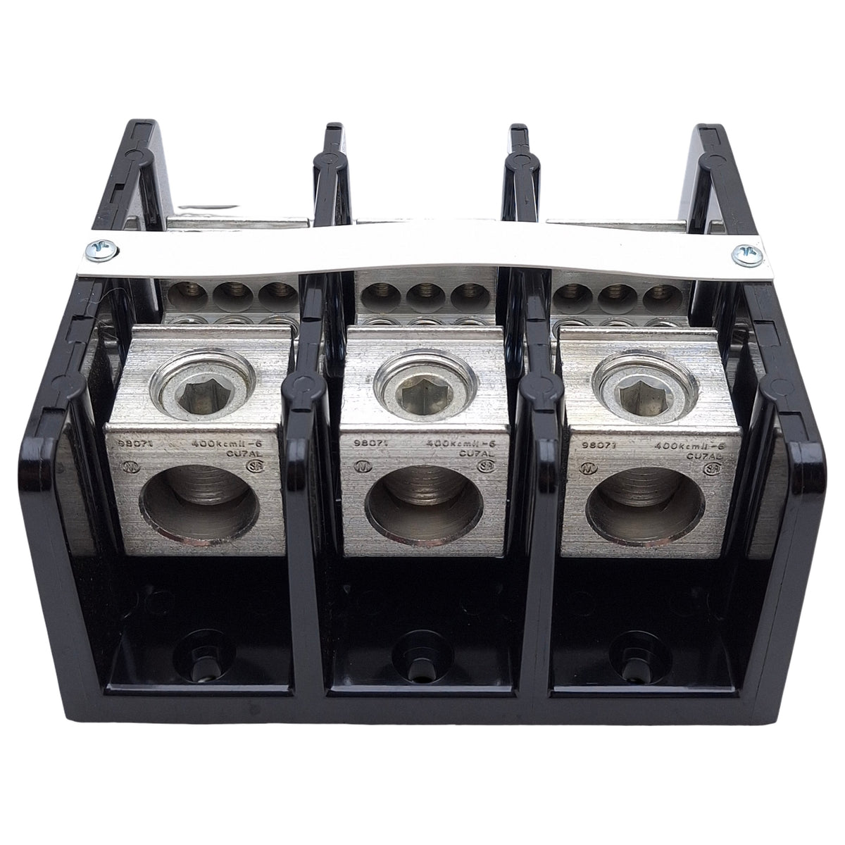 New Allen Bradley 1492-PD3163 Power Distribution Block, 3-Pole, 1-Line 6-Load 335A