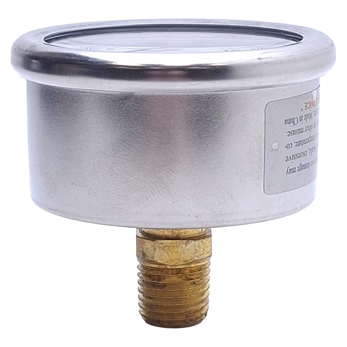 New PIC Gauges 19RZ21 Liquid Filled Pressure Gauge ø2in, 0 to 160psi, 1/4 NPT