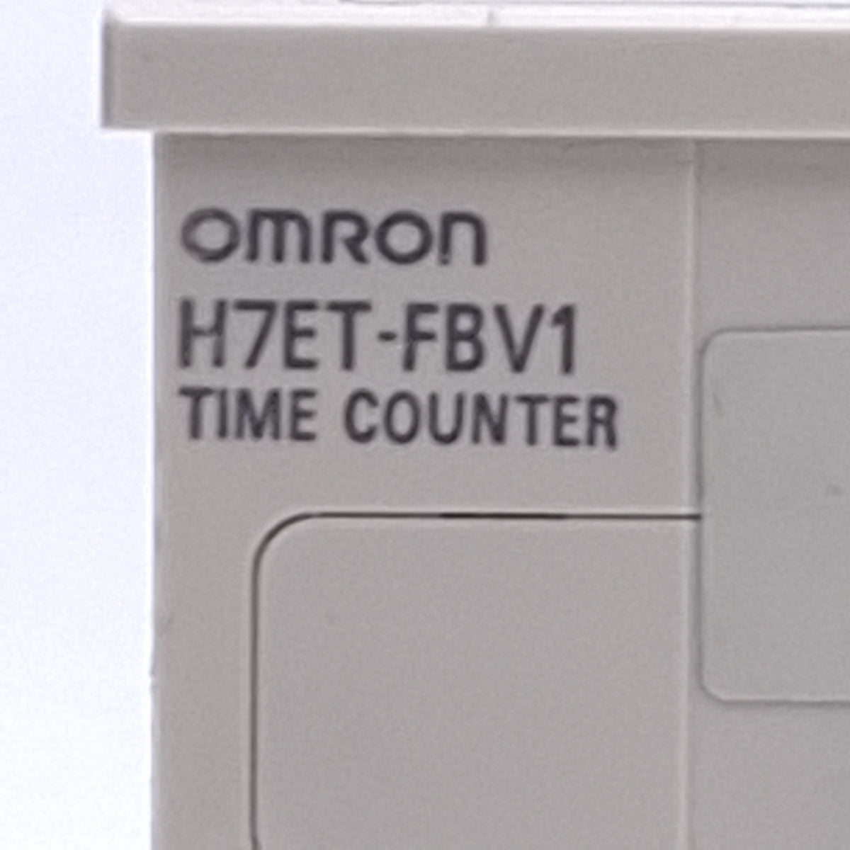 Used Omron H7ET-FBV1 Self-Powered Time Counter 7-Digit LCD, 24-240VAC/6-240VDC