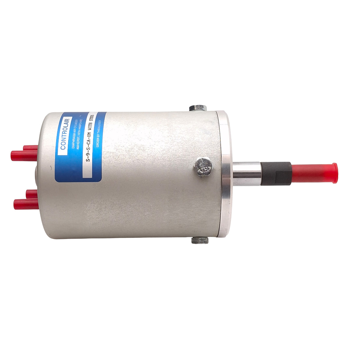 New Control Air S-9-S-CA-UM WITH STUDS Diaphragm Air Cylinder, 9in², 2.2in Stroke