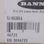 New Banner SI-HG80A Blank Safety Hinge Goes With SI-HG80 Series Hinge Switches