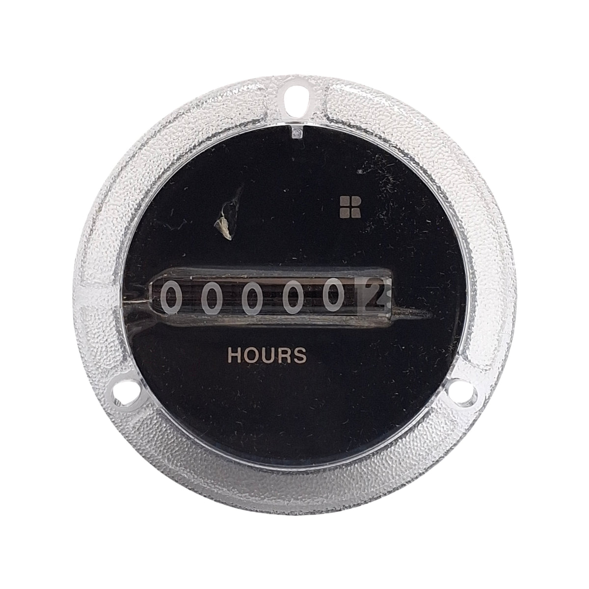 Used Redington 710-0002 Electromechanical Hours Meter, 6-Digit, 120VAC, Panel Mount