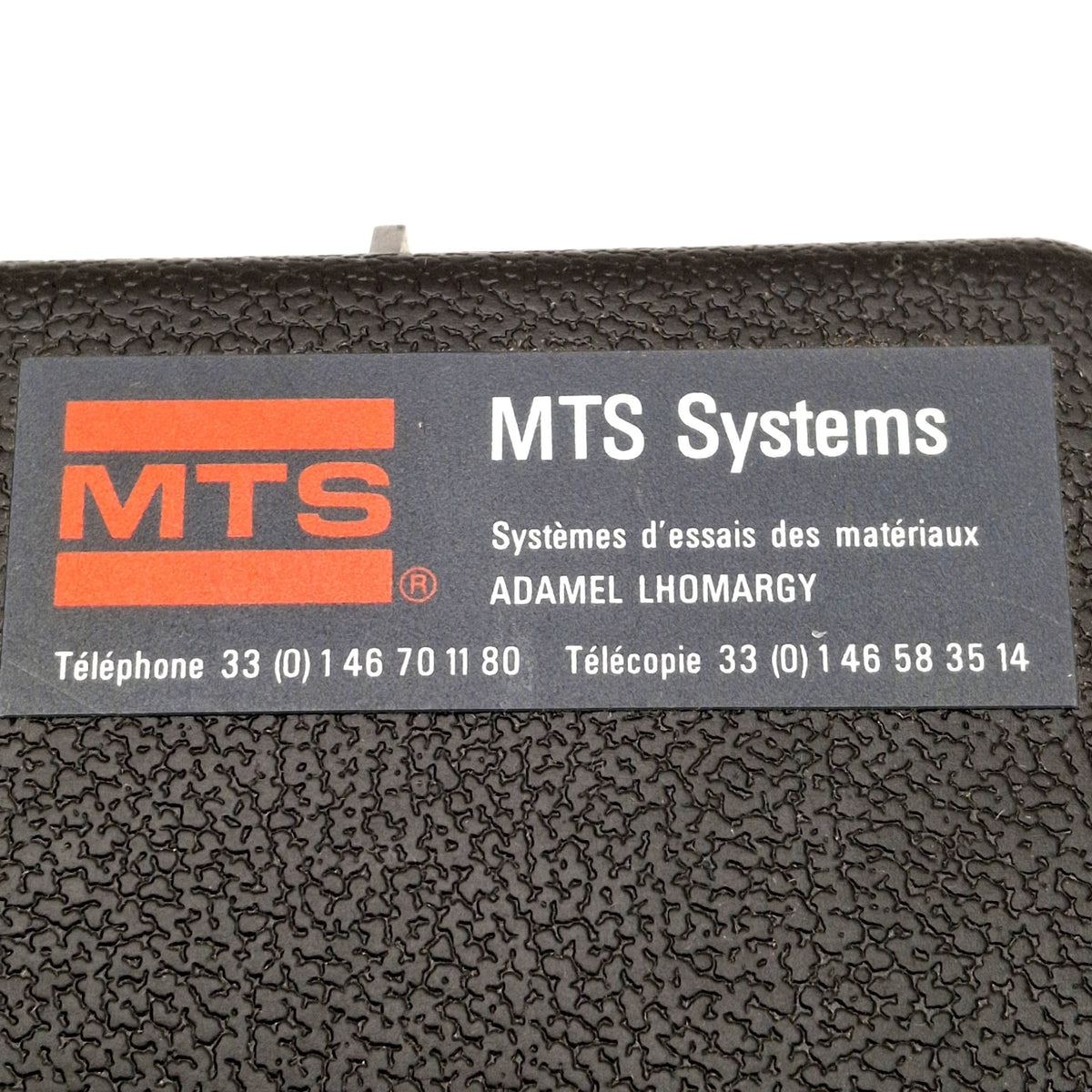 Used MTS Systems 27.00118 Load Cell Pull Tester w/ Case, 50N Capacity, DB15, 2mV/V
