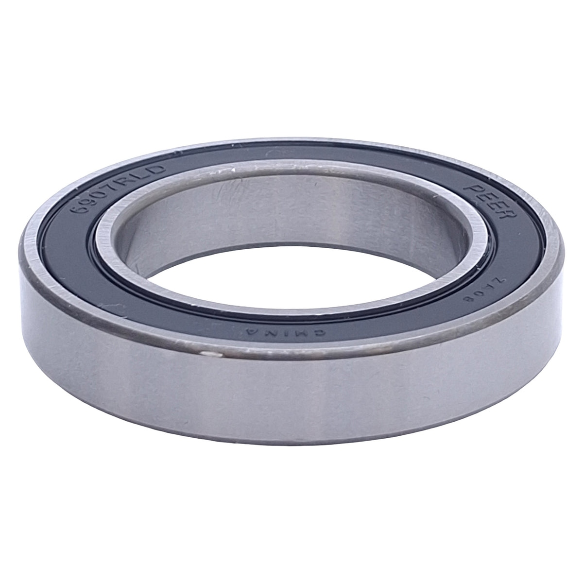 New PEER Bearings 6907-2RLD Radial Ball Bearing 1.37in Bore, 2.16in OD, 0.39in Width