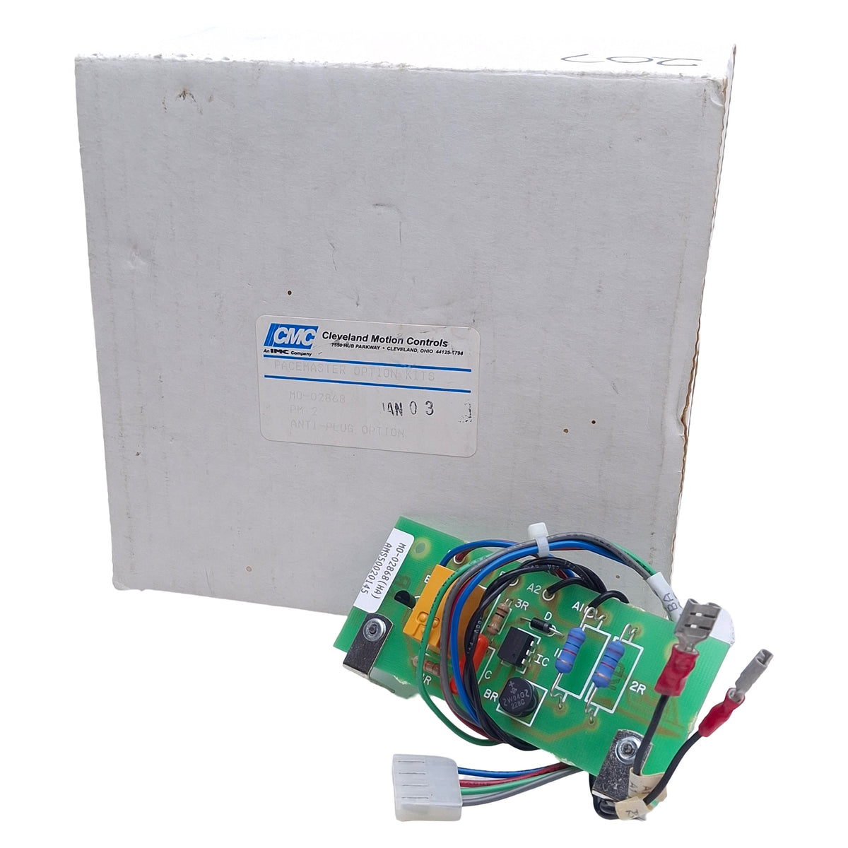 New Cleveland Motion Controls MO-02868 Anti-Plug Relay For MO-02865 or MO-02866