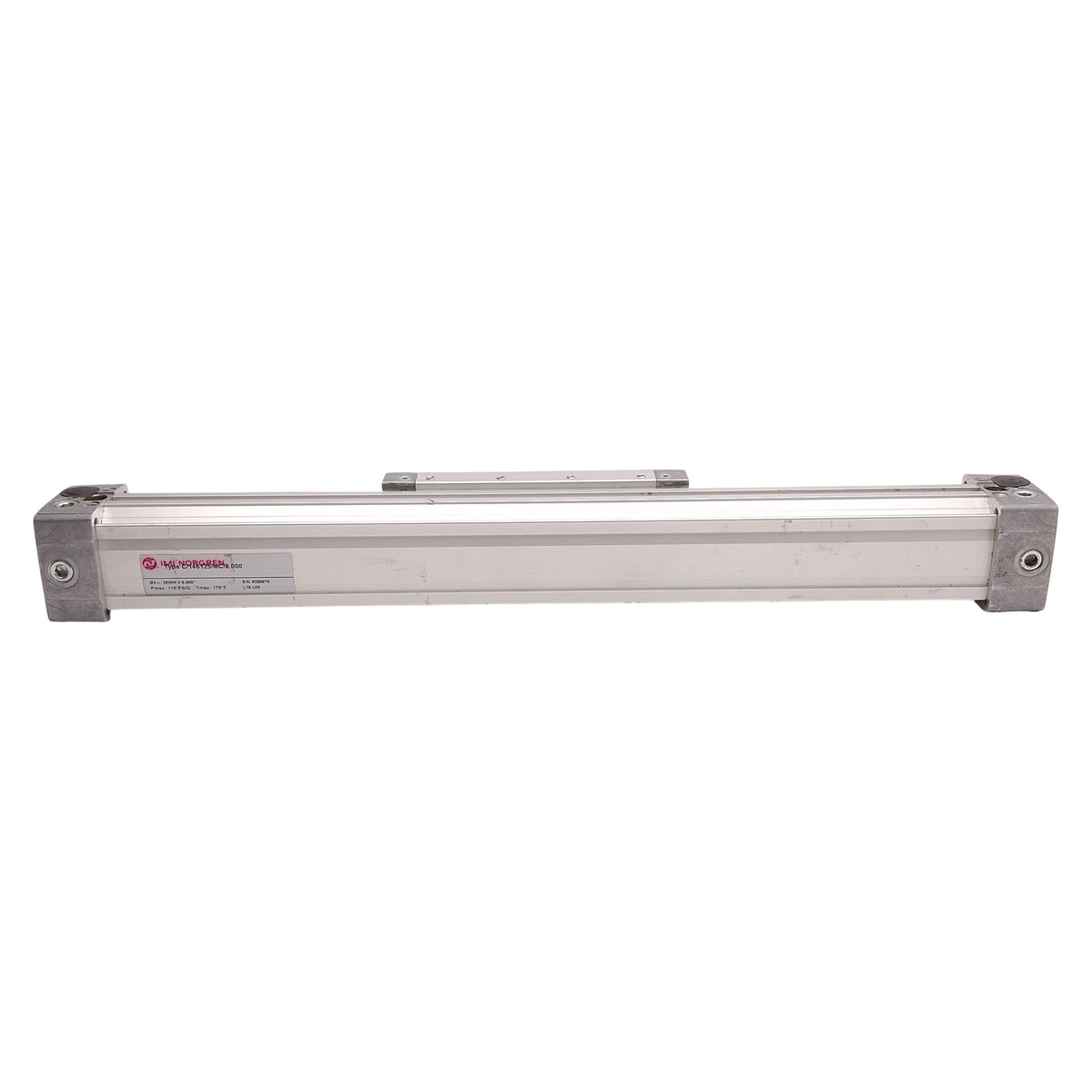 Used Norgren C/146125/MC/8.000 Rodless Cylinder, ø25mm Bore, 8in Stroke, 1/8in NPT