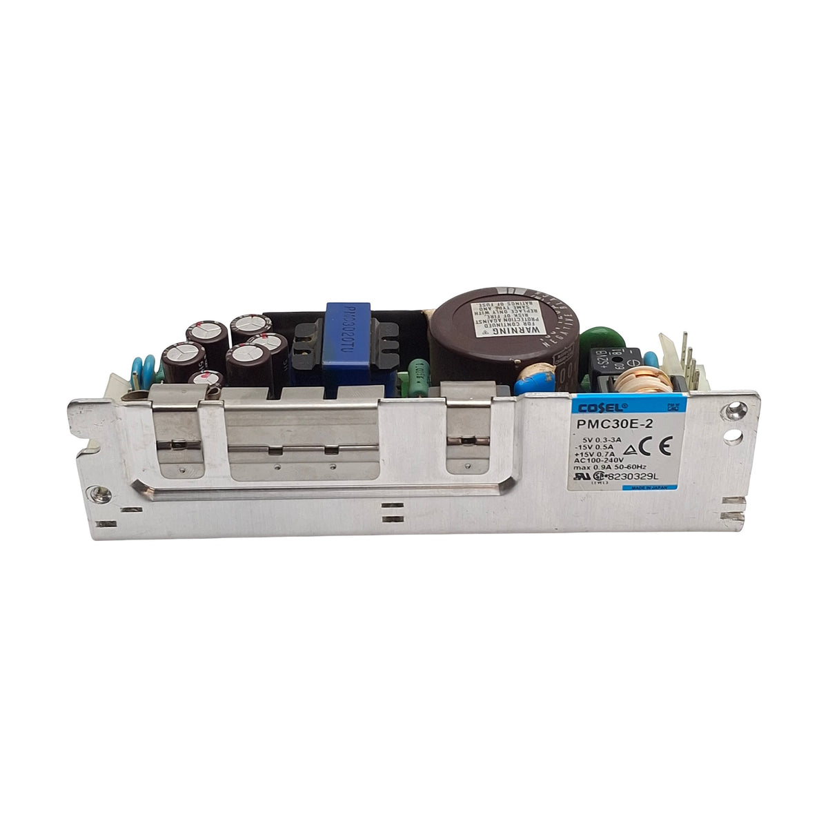 Used COSEL PMC30E-2 Power Supply In: 100-240VAC 50/60Hz Out: 15VDC .7A, 5VDC 3A