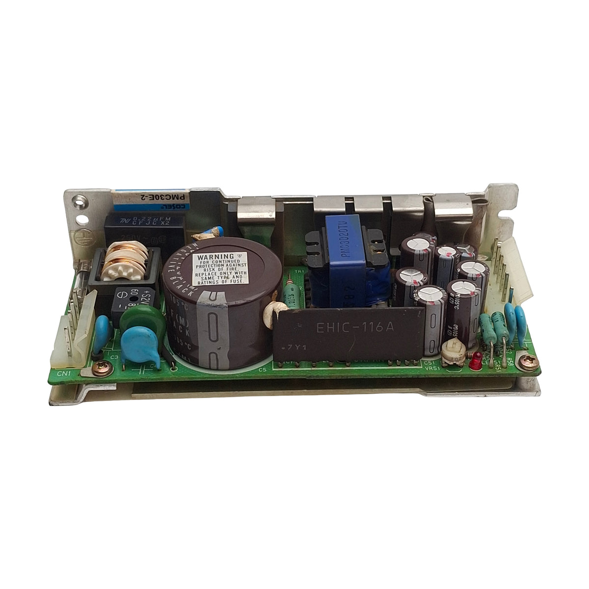Used COSEL PMC30E-2 Power Supply In: 100-240VAC 50/60Hz Out: 15VDC .7A, 5VDC 3A