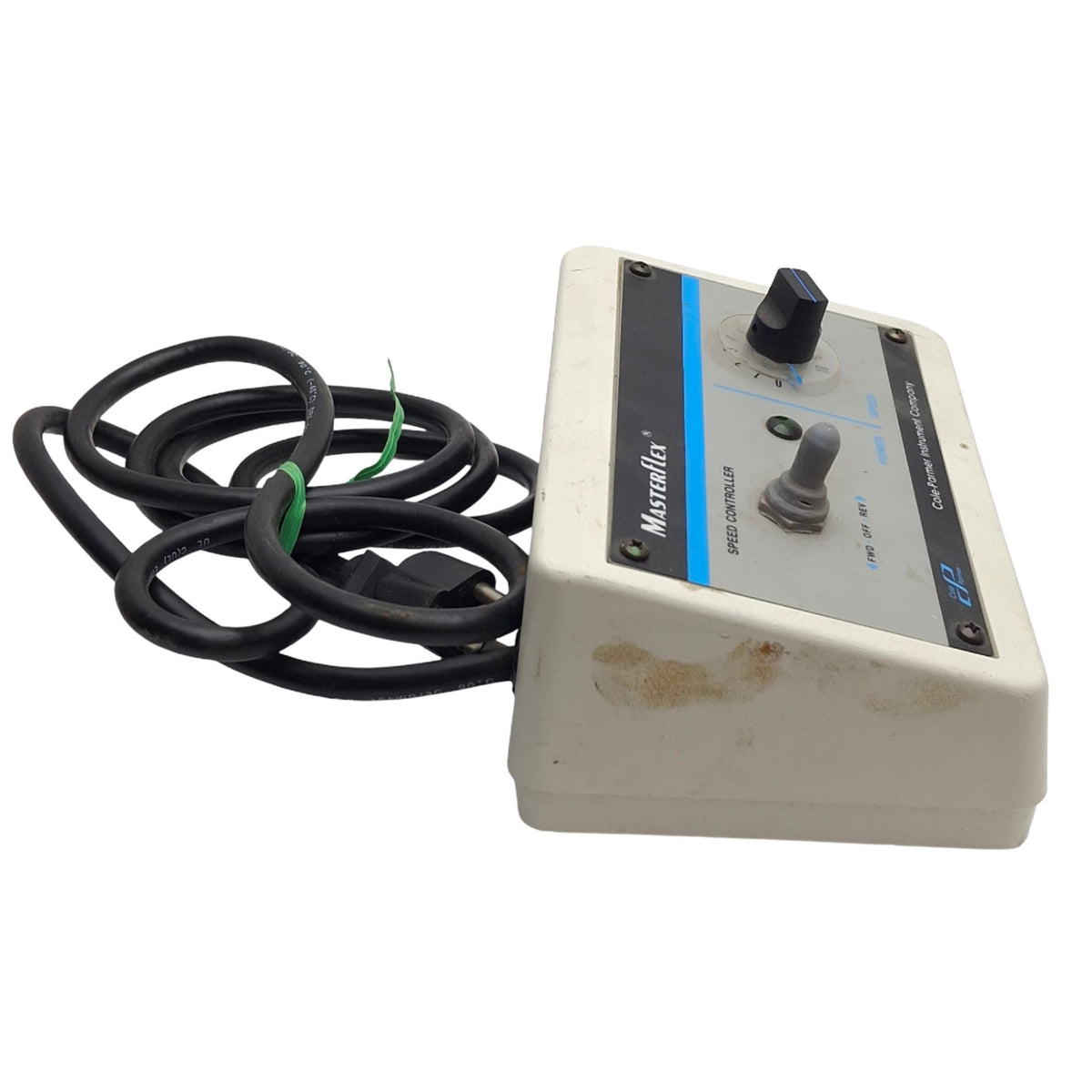 Used Cole Parmer 7553-71 Masterflex L/S Peristaltic Pump Drive, 1/10HP, 90VDC, 115VAC