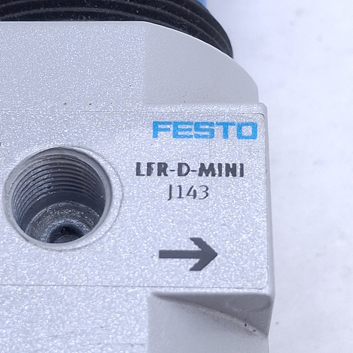 Used Festo LFR-D-MINI Filter Regulator, 0.1MPa-1.6MPa, 40µm, 26.25cfm Flow, G1/8
