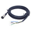 New – Open box Banner MQDC-506 Single-Ended MICRO Cordset 5-Pin Female to Flying Leads, 2m