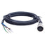 New – Open box Banner MQDC-506 Single-Ended MICRO Cordset 5-Pin Female to Flying Leads, 2m