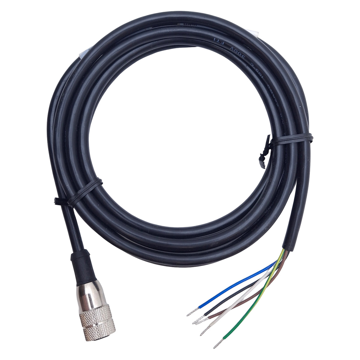 New – Open box Banner MQDC-506 Single-Ended MICRO Cordset 5-Pin Female to Flying Leads, 2m