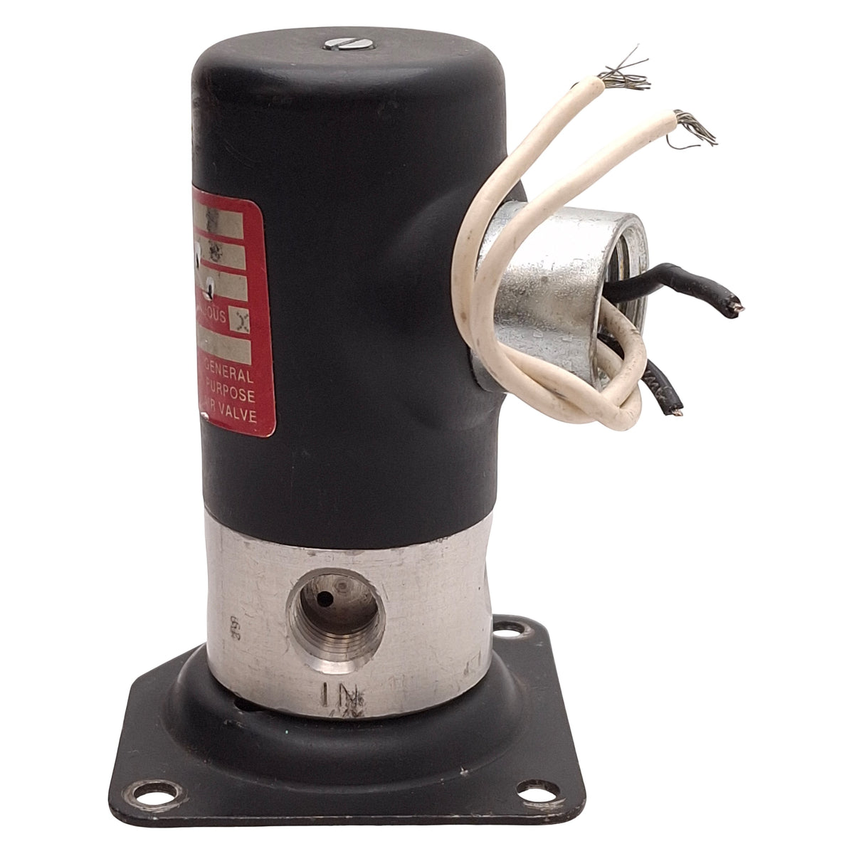 Used Humphrey 062-4E2-21 Tyna-Myte Solenoid Valve, 4-Way, 30-125psi, 24VDC Coils