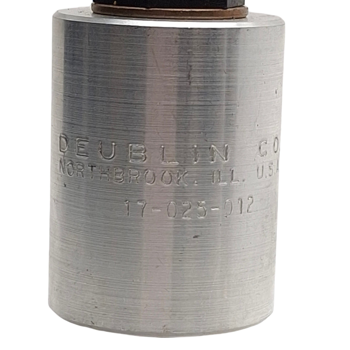 Used Deublin 17-025-12 Low Speed Union, 5/8-18UNF RH, 1/4in NPT, -0.95 to 10 bar Air