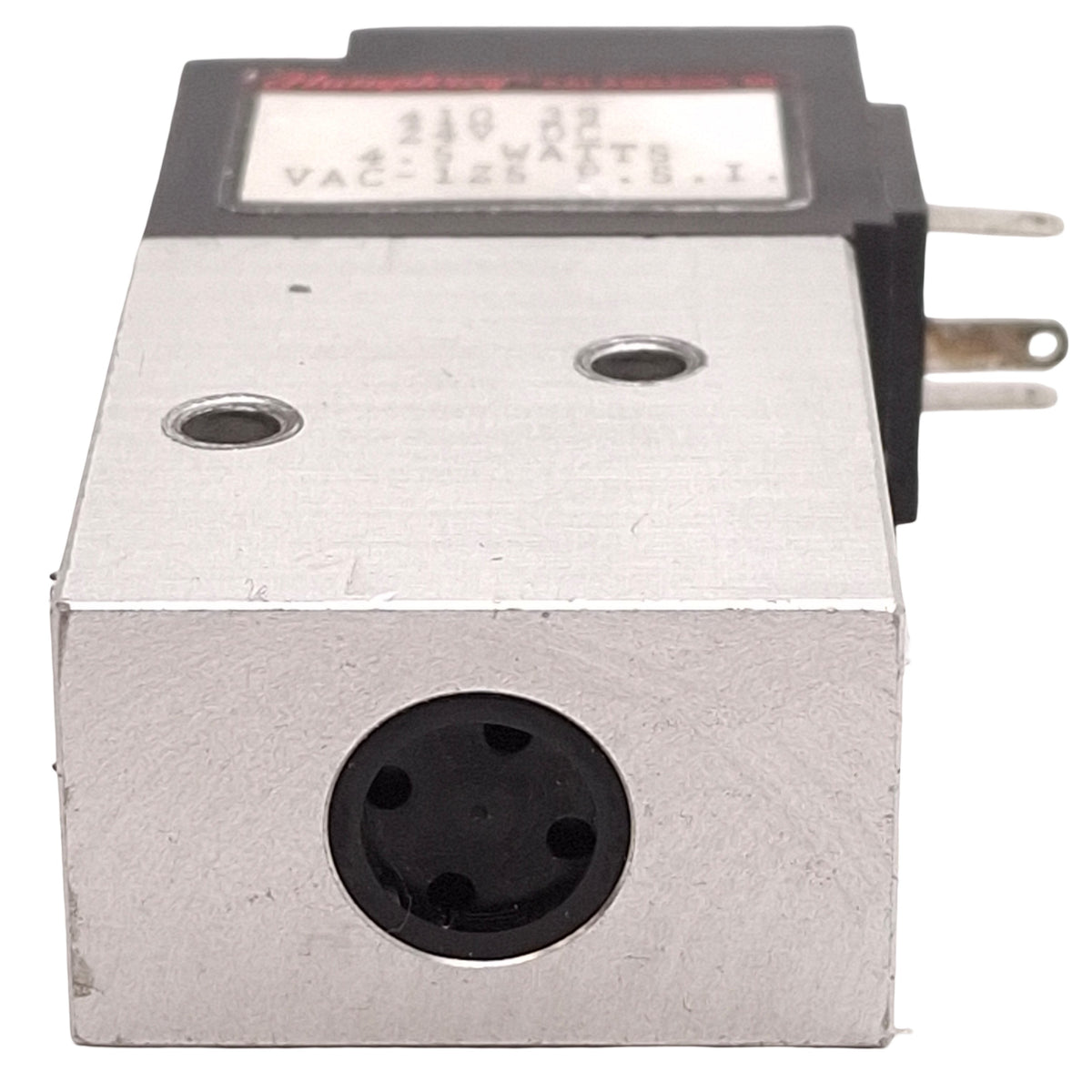 Used Humphrey 410-39-24VDC Solenoid Valve, 4-Way, Vac-125psi, 1/8in NPSF, 24VDC Coil