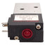 Used Humphrey 410-39-24VDC Solenoid Valve, 4-Way, Vac-125psi, 1/8in NPSF, 24VDC Coil