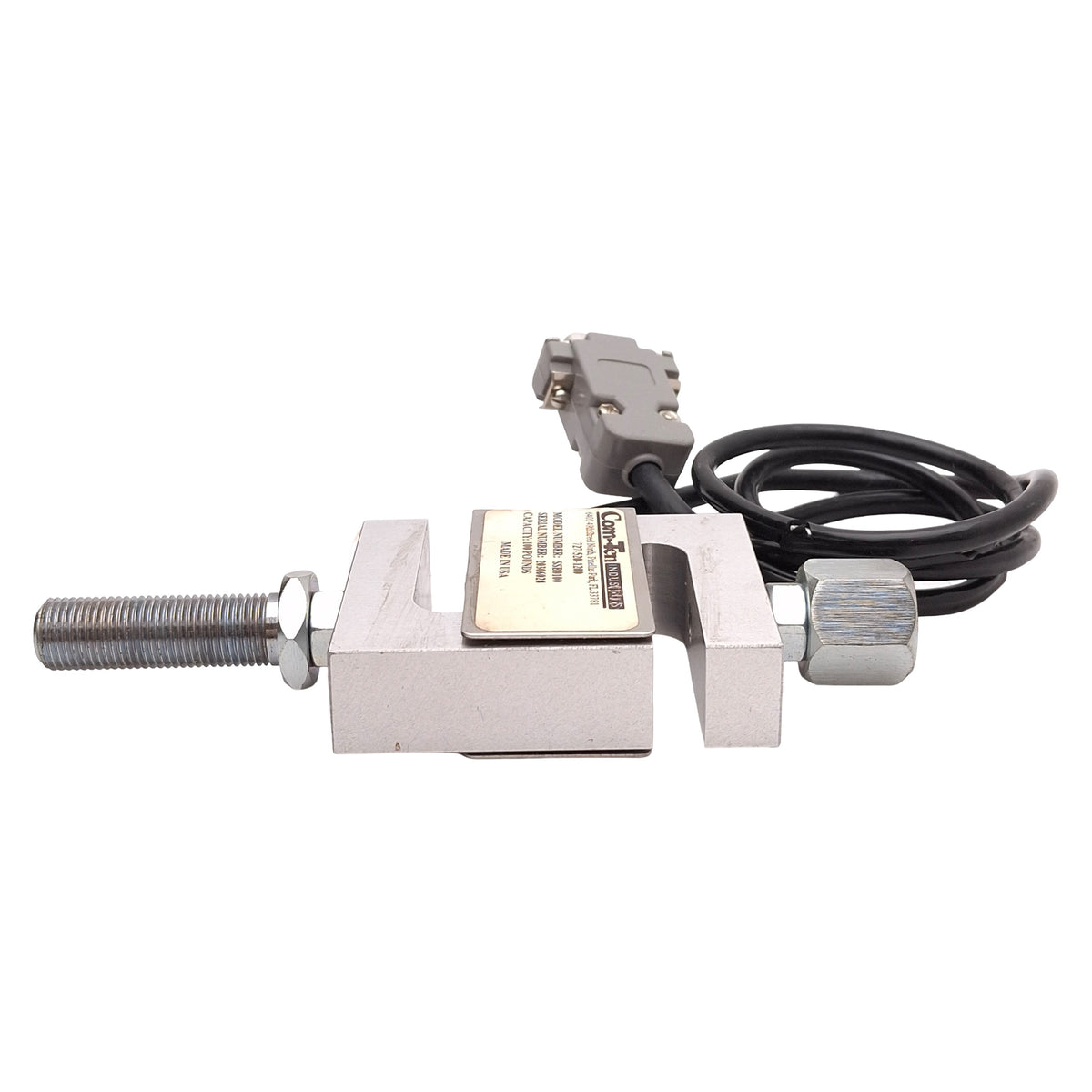 Used Com-Ten Industries SSB0100 S-Beam Load Cell, 100lbs Capacity, ±0.05%, HD15 Male