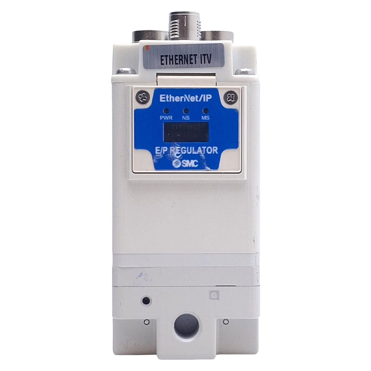 Used SMC ITV1050-SEN-N1-DUX02357 Electro-Pneumatic Regulator, EtherNet/IP, 1/8" NPT
