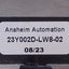 Used Anaheim Automation 23Y002D-LW8-02 Stepper Motor, NEMA 23, 8.1V 0.7A, 76oz-in